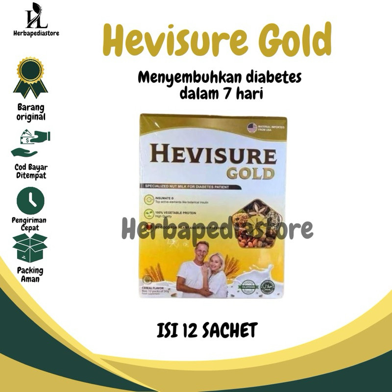 

HEVISURE GOLD SUSU MILK OBAT DIABETES KENCING MANIS TURUNKAN KADAR GULA SEKETIKA ORIGINAL USA
