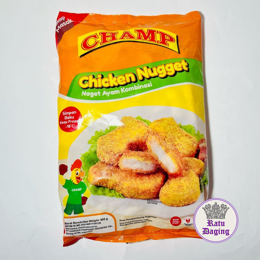 

Champ Chicken Nugget 900gr