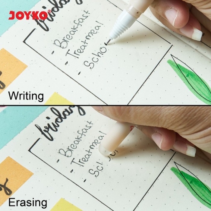 

Erasable Gel Pen Pulpen Bisa Dihapus Joyko GP-334 Shokyo 7 Gel 0.5 mm