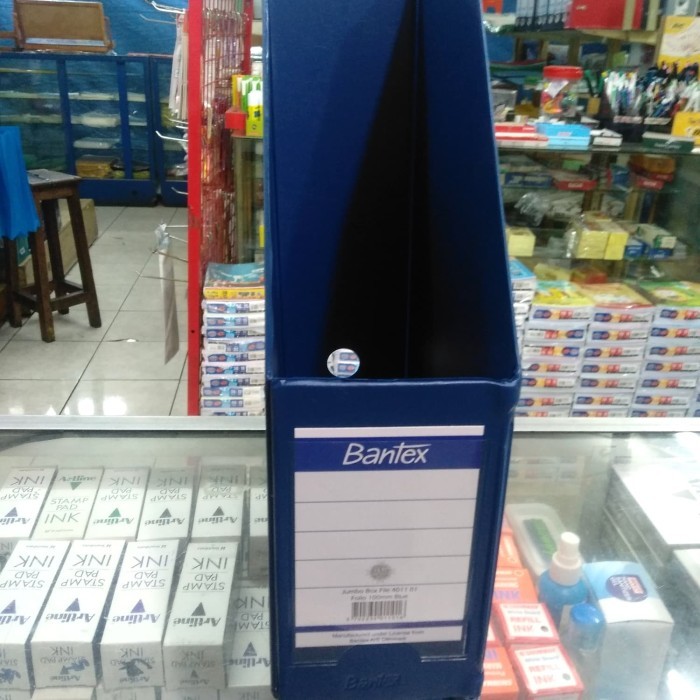 

[BIG SALE] PROMO !!! Box file bantex jumbo folio 100 mm warna biru