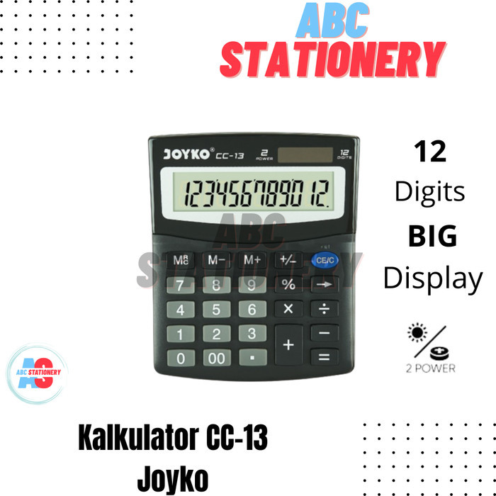 

[BIG SALE] Kalkulator Joyko CC - 13