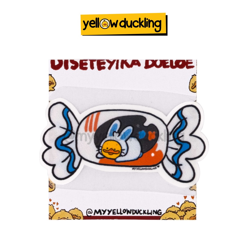 

DISETEYIKA - ITIK PERMEN KEYINCI - YELLOW DUCKLING - SABLON