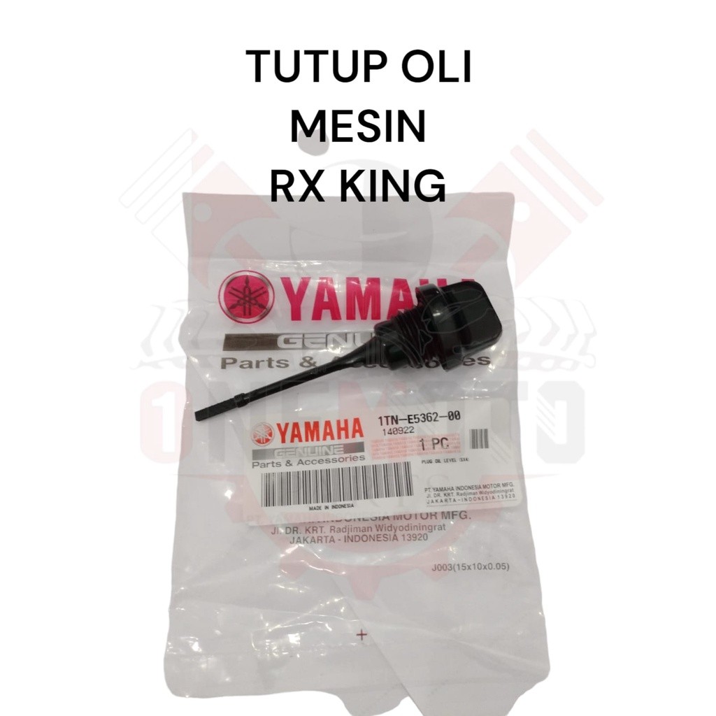 TUTUP OLI MESIN TUTUP COLOKAN OLI MESIN  PLUG OIL LEVEL SX4 RX KING YAMAHA 1TN-E5362-00 ORIGINAL