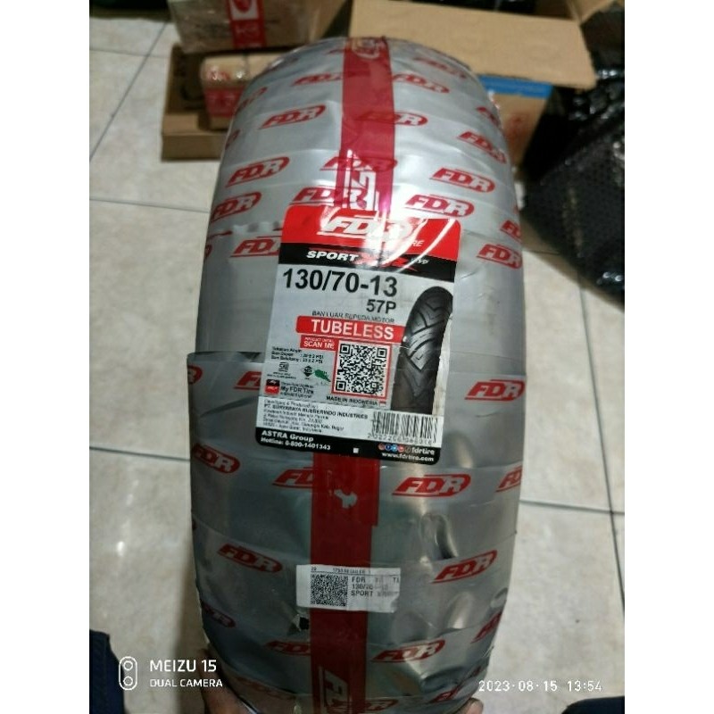 Ban Luar Tubelless FDR BL 130/70-13 FDR Ban Belakang Yamaha Nmax