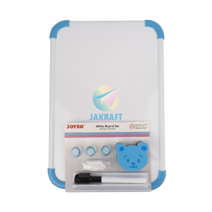 

Papan Tulis Magnet Gantung F4 JOYKO WBS-160CO Whiteboard White Board - Biru / Blue