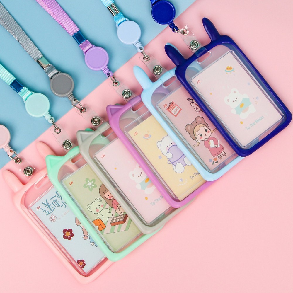 

Name Tag ID Karakter Card Holder Gantungan Kartu Nama Atau Panitia Motif Kartun / Tali ID Card Nama