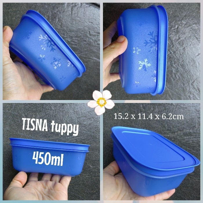 tupperware frozy cozy 450ml - Biru