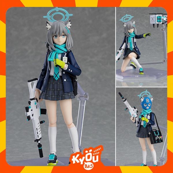 figma Shiroko Sunaookami - Blue Archive