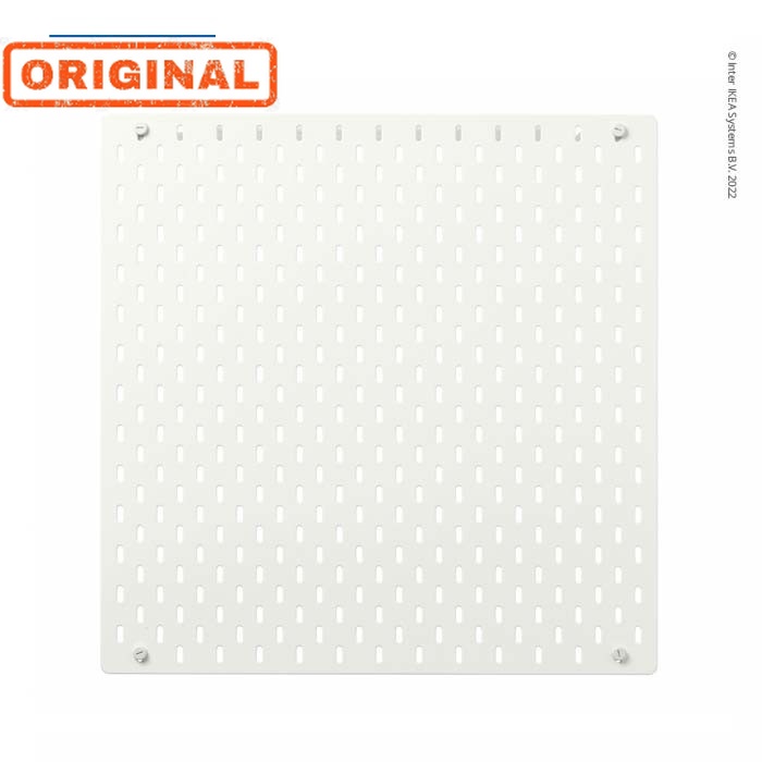 

Papan Berlubang Pegboard Putih 56x56 cm