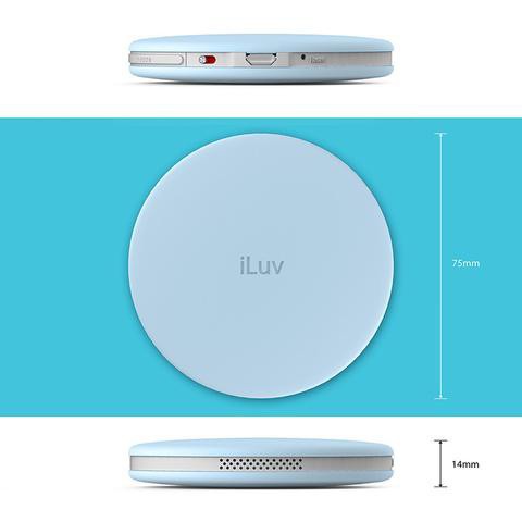 ILUV App-Enabled Wireless Smart Wake Up Alarm Shaker for Heavy Sleepers &amp; People with Hearing Loss for IOS and Android