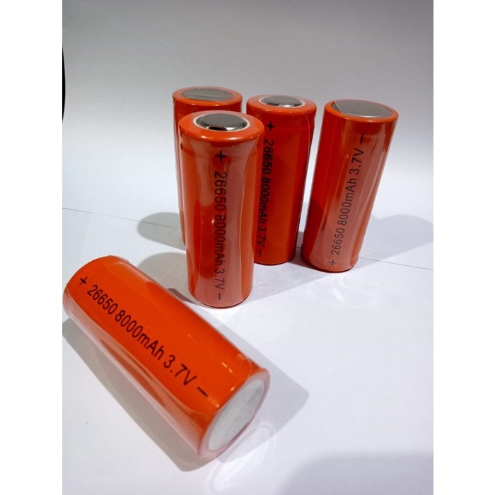 BATERAI SENTER SWAT TYPE 26650 8000mAh 3,7V / BATRE SENTER