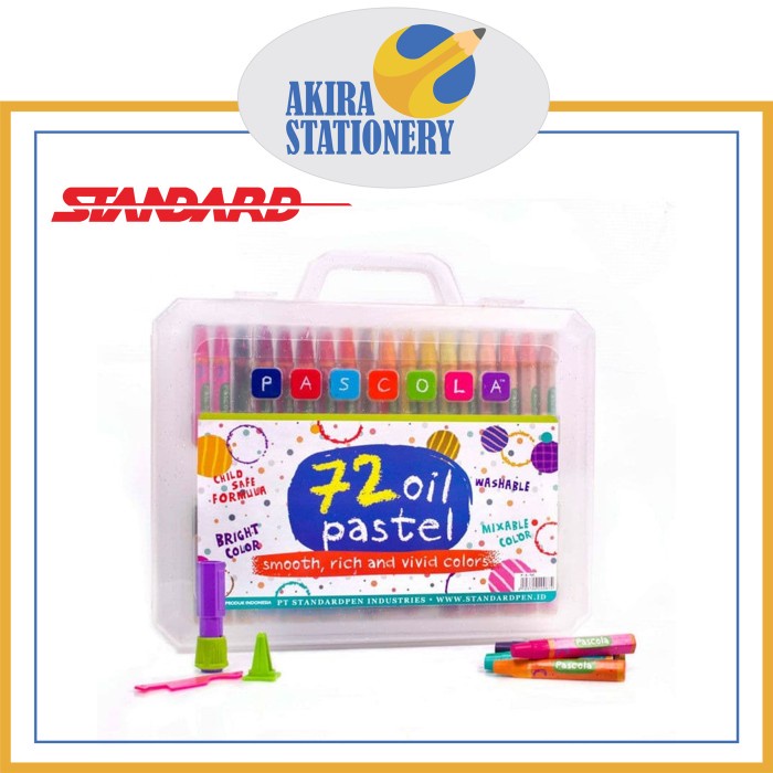 

[New] CRAYON / OIL PASTEL CRAYON STANDARD PASCOLA 72 (72 WARNA)