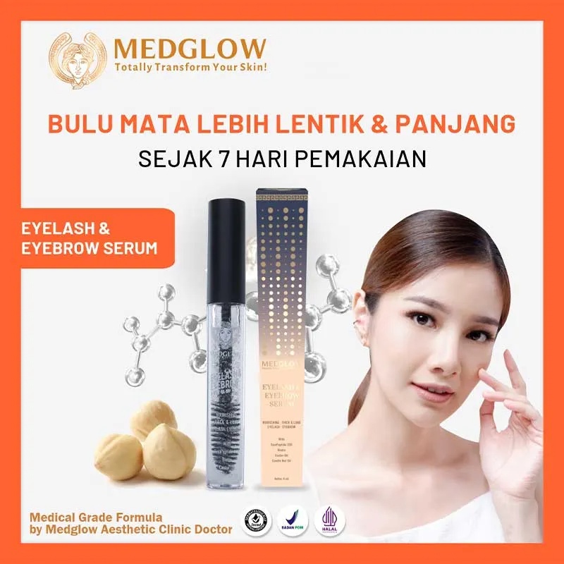 Medglow Eyelash &amp; Eyebrow Serum | 4 Ml