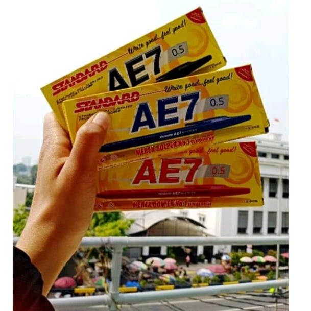 

ATK,Pulpen Standard AE7 Original Harga eceran per pcs/Standard Pen AE7