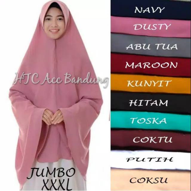 KHIMAR PET JUMBO XXXL PREMIUM Hijab