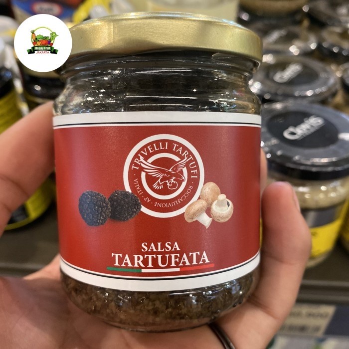 

Trivelli Tartufi salsa Tartufata italia |saus jamur truffle hitam 180g