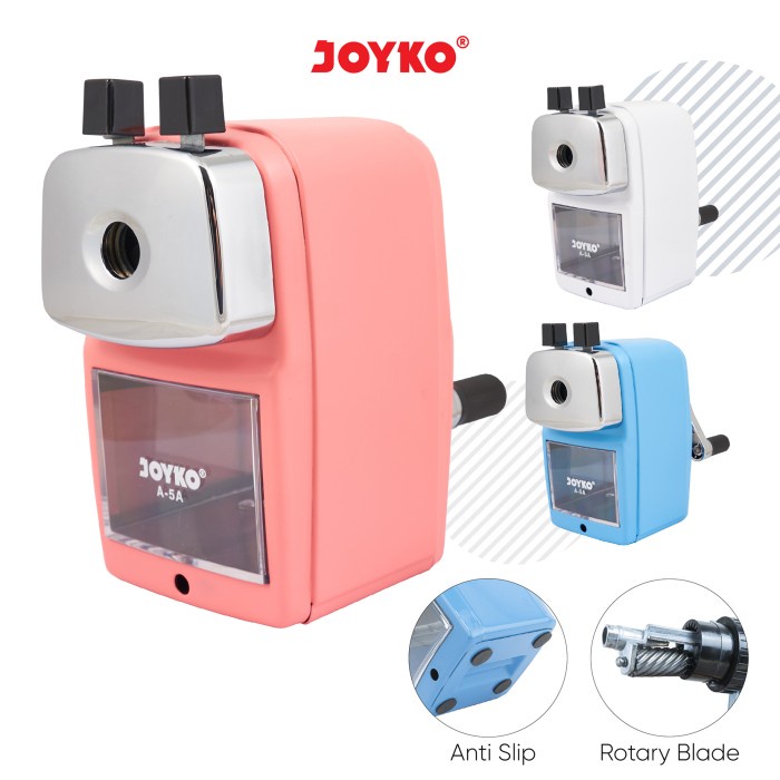 

[Best Seller] Sharpener Rautan Serutan Putar Joyko A-5A