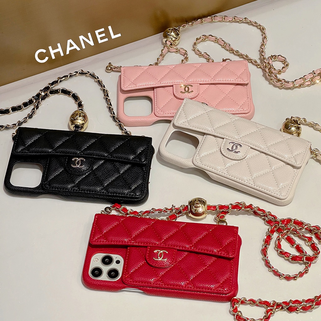 Casing untuk iPhone 16 15 14 13 12 11 Pro Max iPhone 13 Pro Max Casing Ponsel Dompet Fashion Mewah K