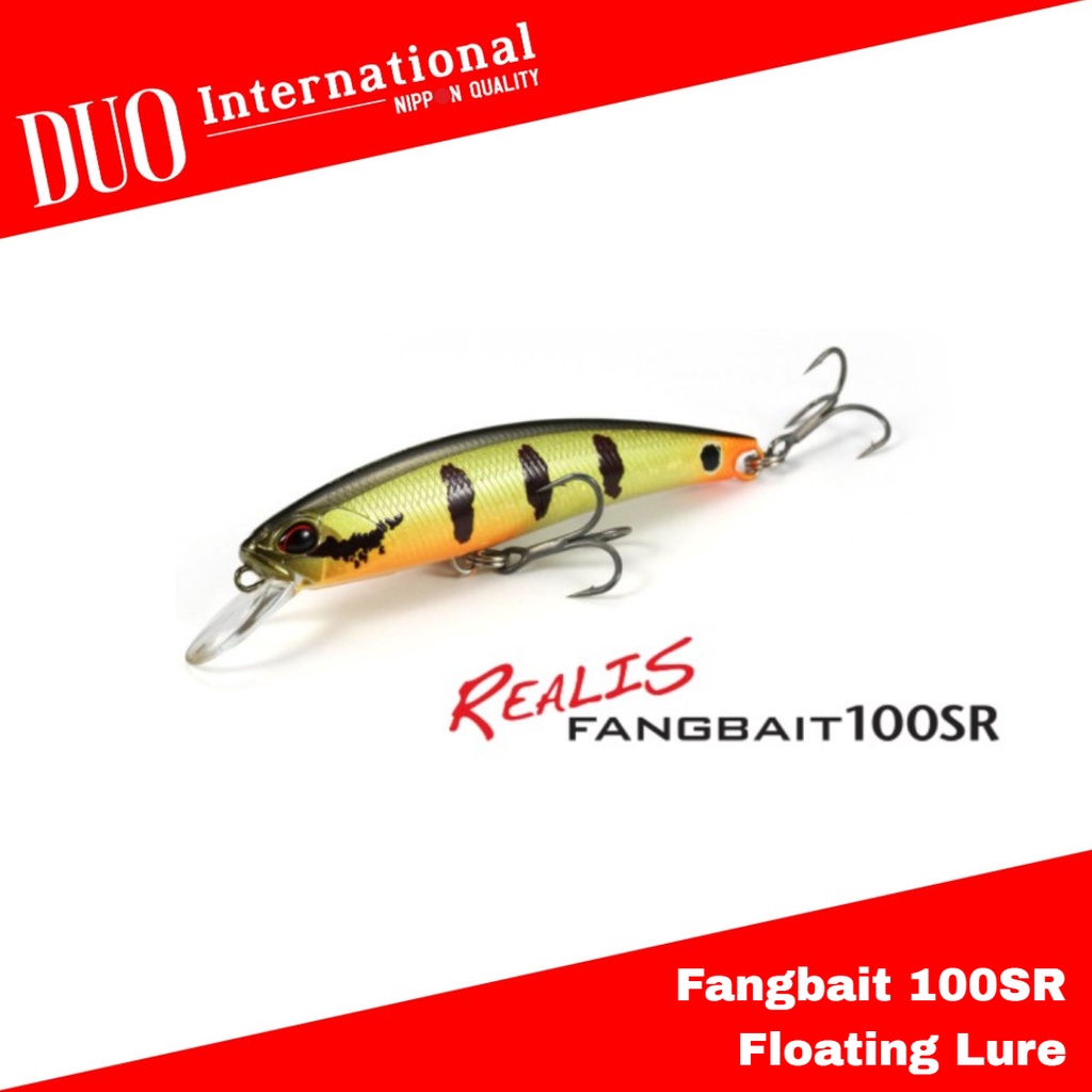 Duo Realis Fangbait 100SR Floating Lure 100mm 15.7grams