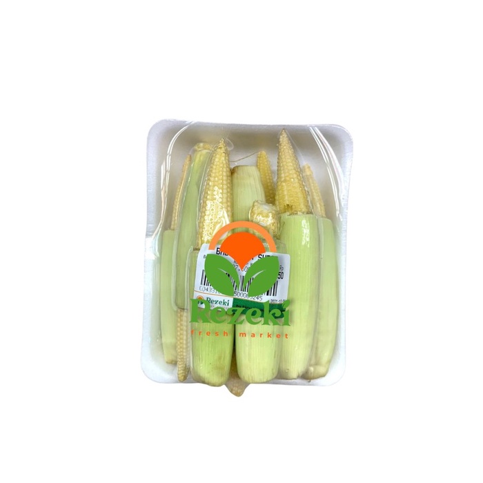

Rezeki Fresh Market Baby Corn Super Sayuran [300 gr/Pack]