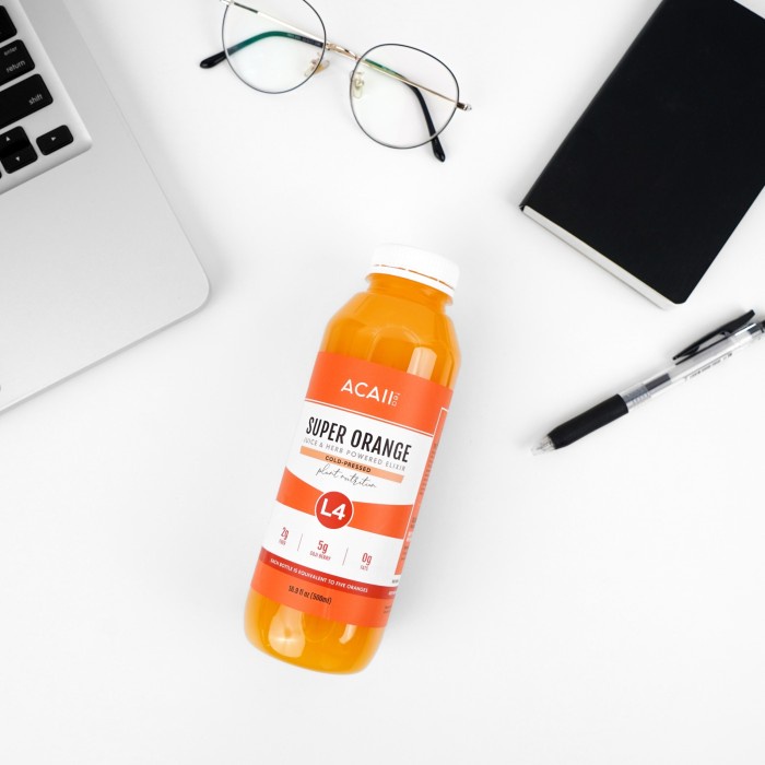 

✨PROMO✨ -Acaii Tea Super Orange 500ml