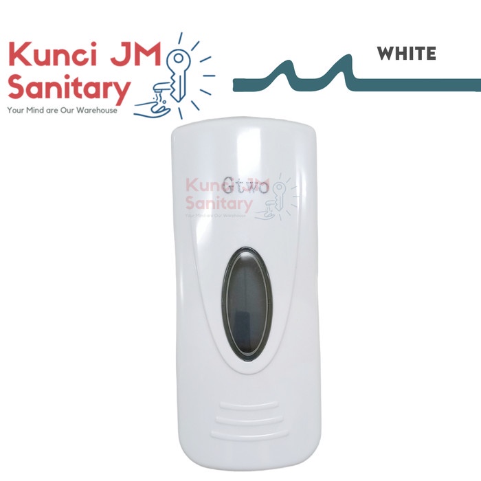 sintias Tempat Sabun Cair Dindung Soap Dispenser Gtwo ZYJ 01 / 03 - ZYJ 03 White
