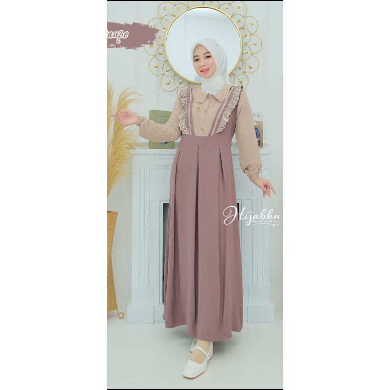 NEW LIRRA DRESS BY HIJABKU SERIES 2// GAMIS LIRRA // GAMIS TERBARU VIRAL