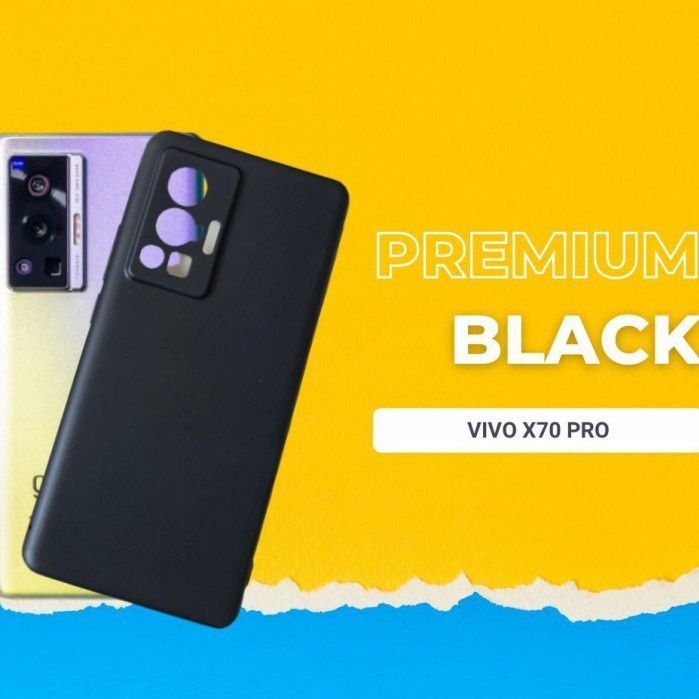 Case Vivo X70 Pro Softcase Slim Matte Pelindung Kamera