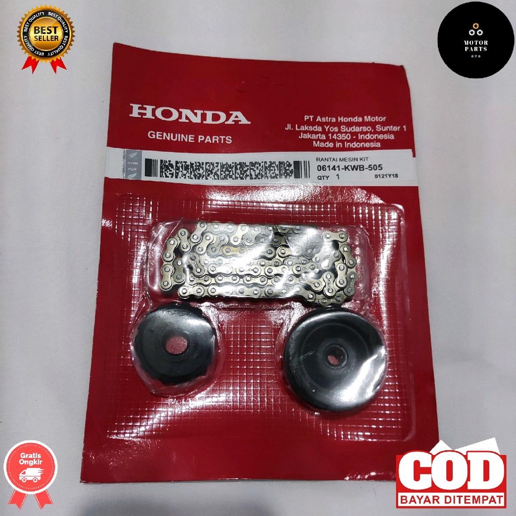Honda (Blade - Revo) Rantai Keteng Mesin Kit KWB Motor
