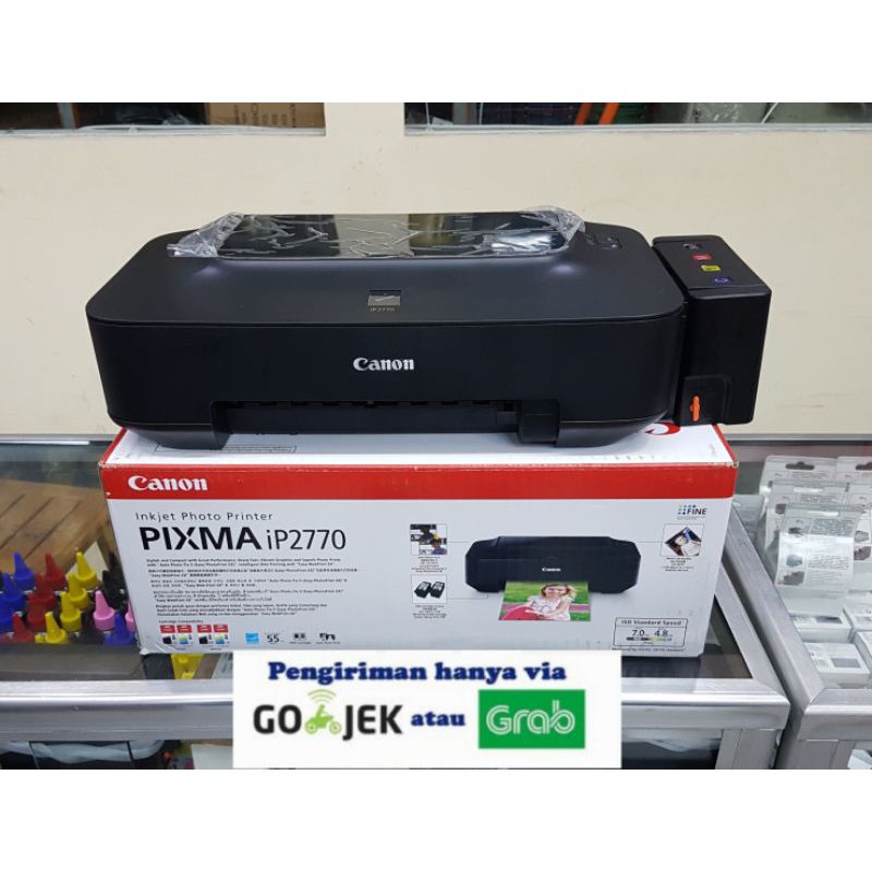 Printer Canon ip2770 + infus box Modif A3 lipat 2 printer Notaris