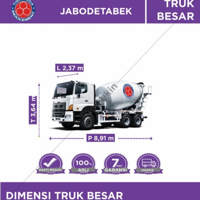 READY MIX BETON / COR K300 (M3) JAKARTA BARAT