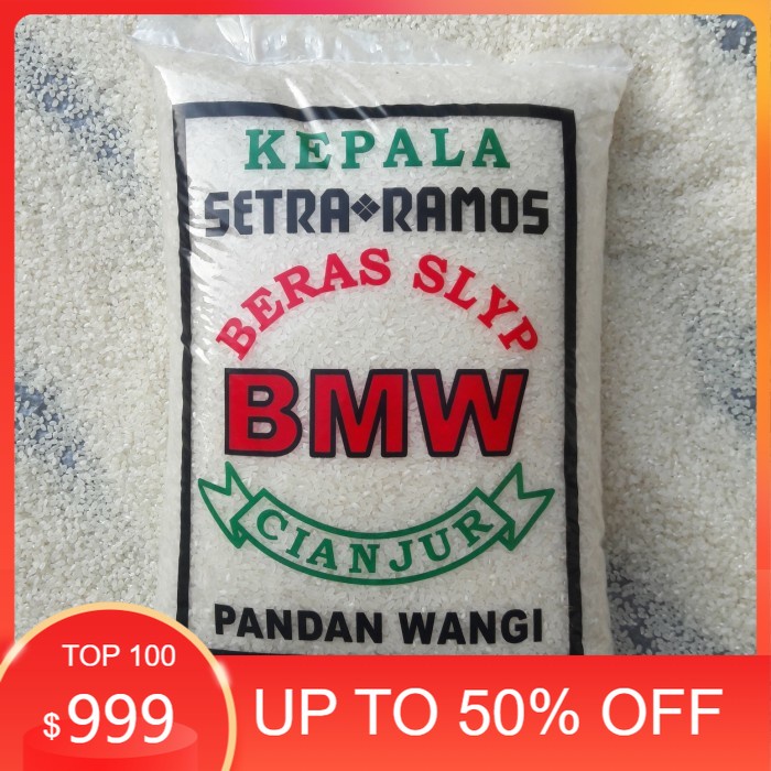 

BERAS PANDAN WANGI - CAP BMW - PREMIUM GRADE - 5KG - 5 KILOGRAM