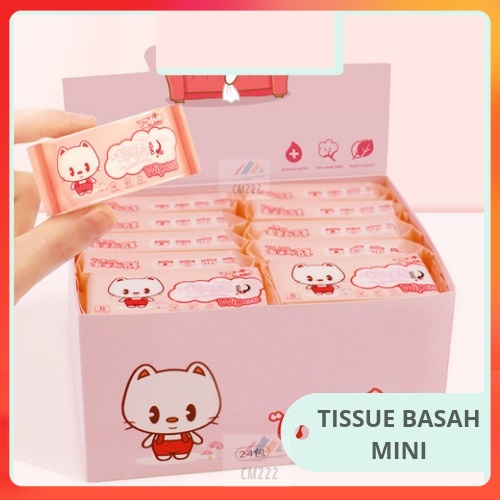 Tisu Basah Mini/Tissue Basah Kecil Travel