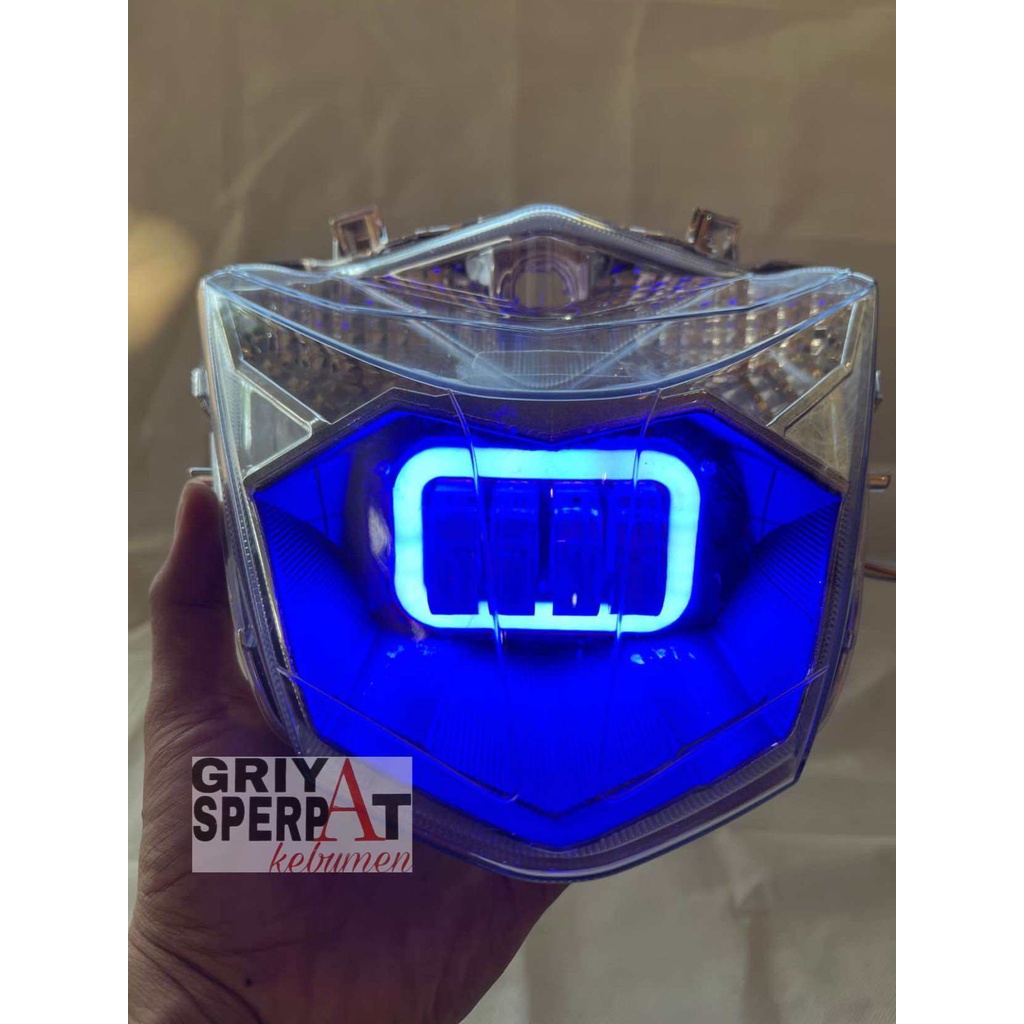 LAMPU DEPAN BEAT STREET BEAT NEW 2016-2019  LED 4 LENSA