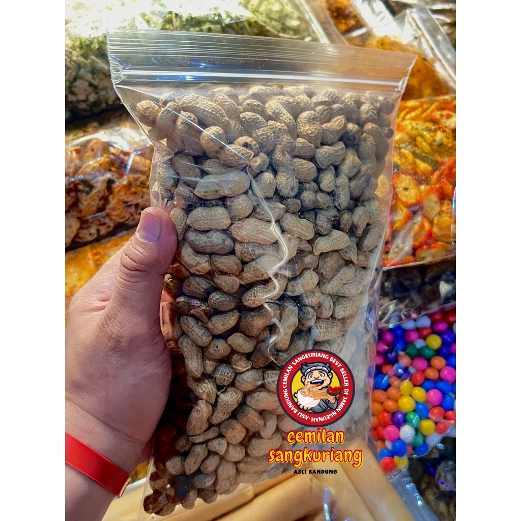 

KACANG KULIT 1KG (1000GR)/KACANG SANGRAI /KACANG KULIT OVEN(ASIN). _AGEN SNACK