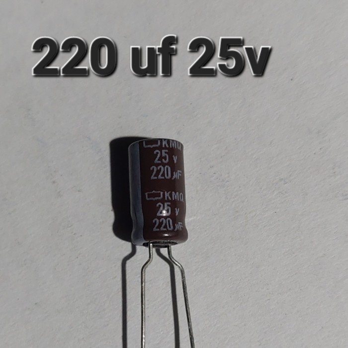 elko elco 220uf 25v 220 uf 25 25v 25v 25volt v volt