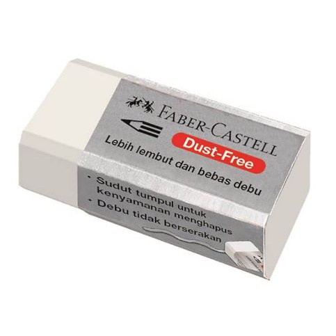 

23A. FABER-CASTELL Penghapus / Eraser Ukuran kecil DUST FREE