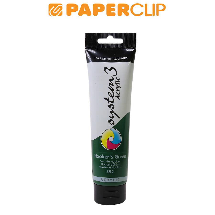 

ACRYLIC COLOR DALER ROWNEY SYSTEM3 150ML 129150352 HOOKER'S GREEN