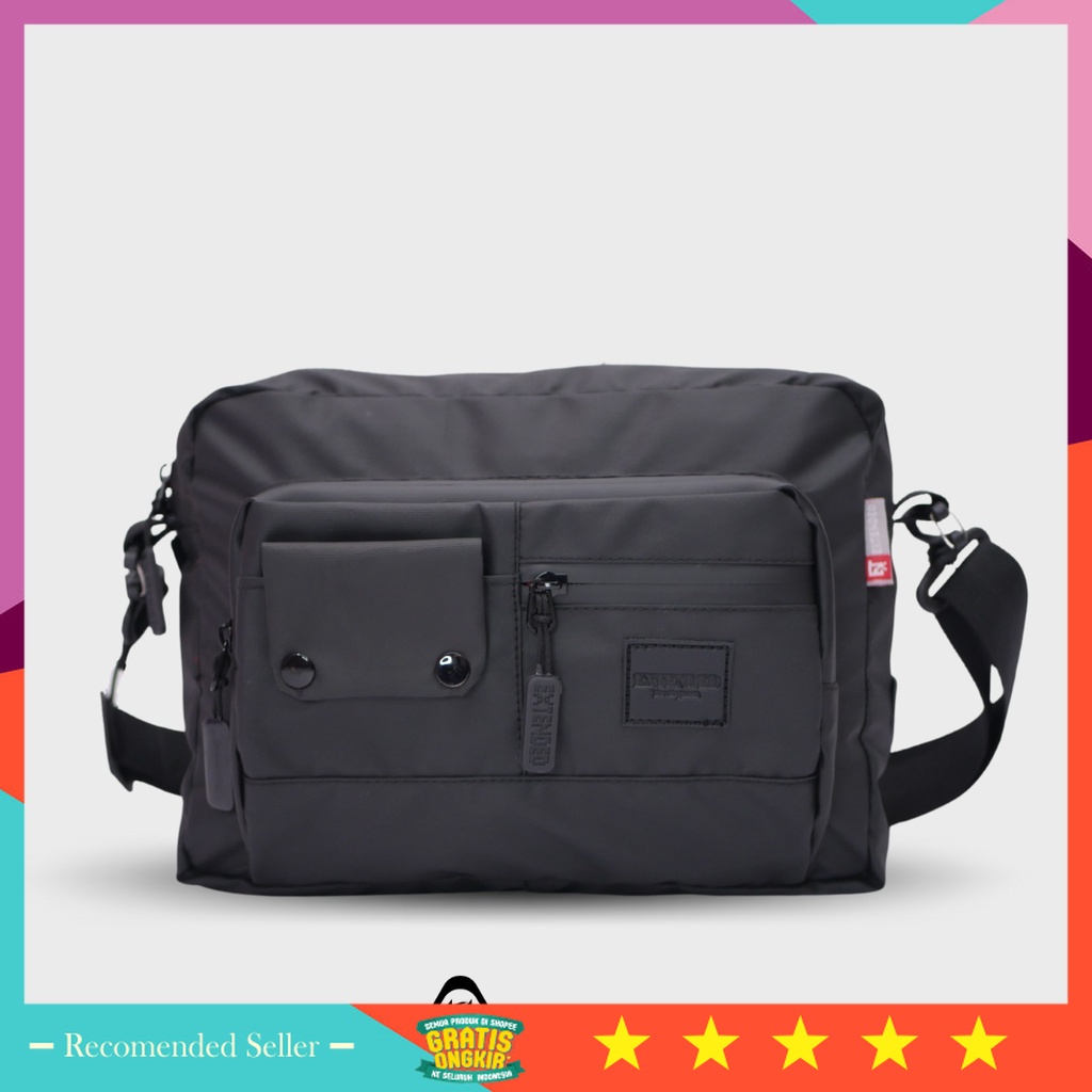 Selempang Murah Bahan Kuat Awet Premium Branded - Tas Selempang Slingbag Pria Wanita Sling Bag Water