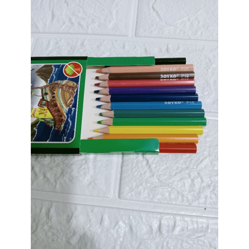 

PENSIL WARNA JOYKO ISI 12