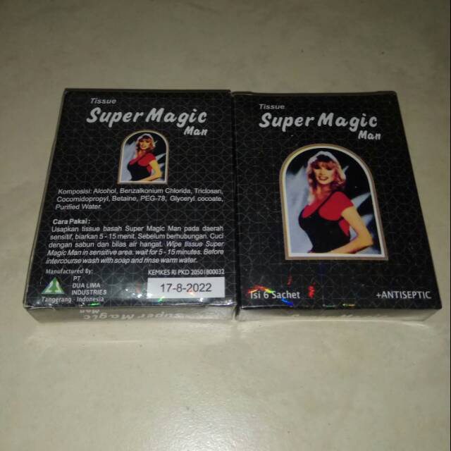 TISSUE SUPER MAGIC MAN