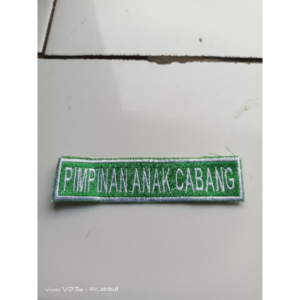 Bordir bed ansor bordir patch bordir ansor Bordir Nama Dada