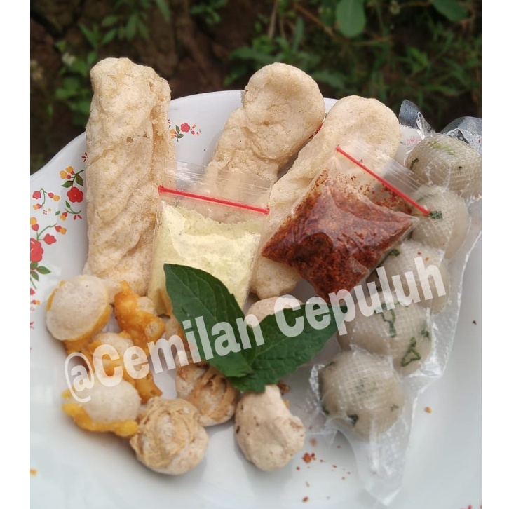 

Makanan Instan Cuangki Lidah Baso Aci Pedas Gurih Shiap saji