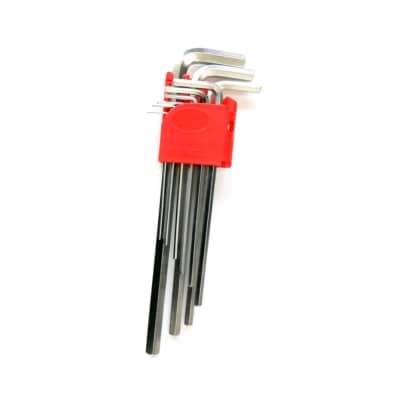 Krisbow Set 9 Pcs Kunci L Hex 1.5-10mm