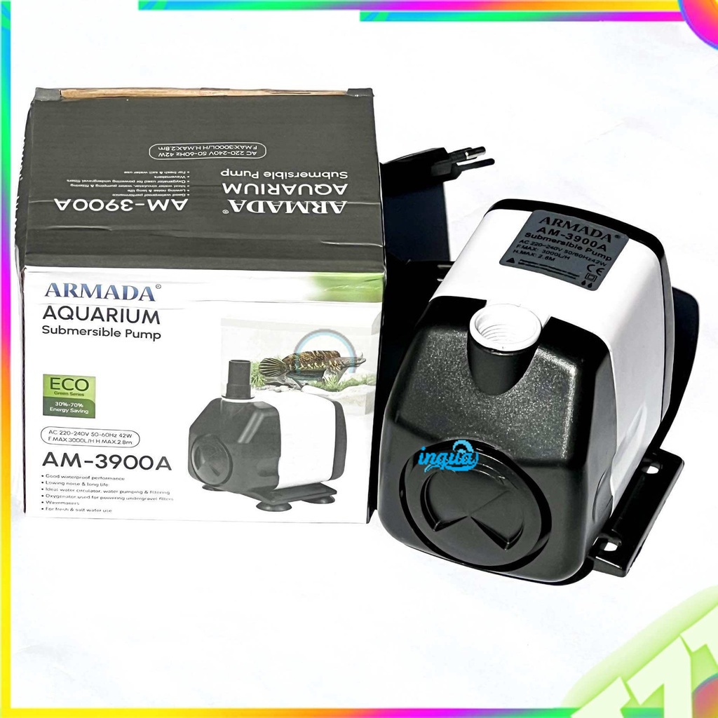 Pompa celup aquarium armada am 3900