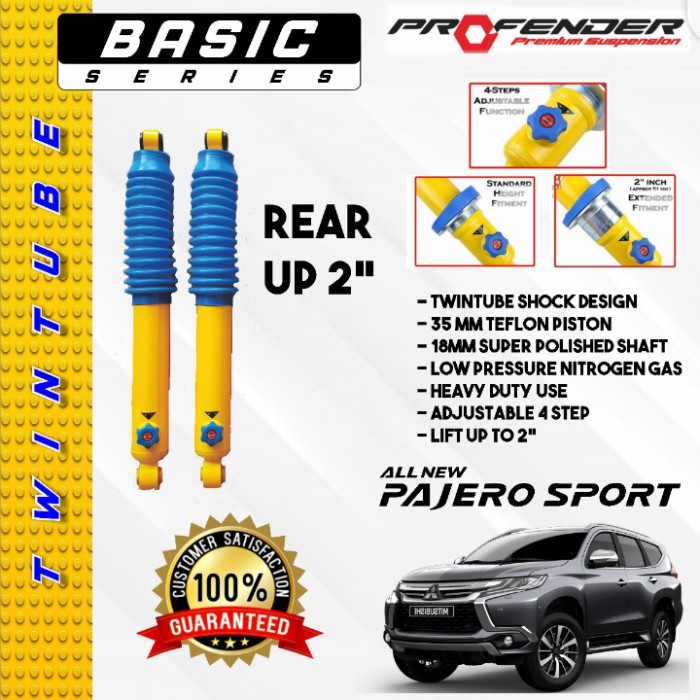 Shock breaker Pajero Sport (adjustable) Belakang