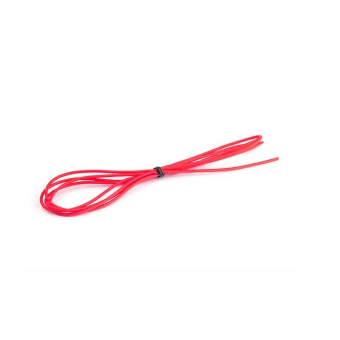 50CM Kabel 26awg silikon Silicone Rubber Wire 26AWG Cable Flexible RC - Merah MJ27