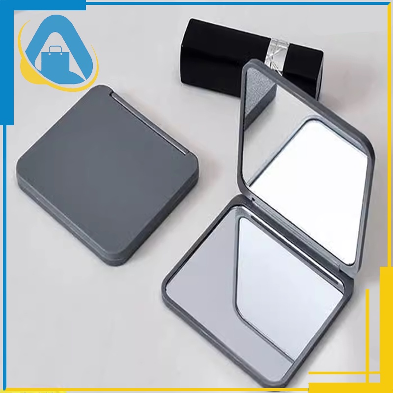 AK8 CERMIN MINI LIPAT PORTABLE TRAVELING / KACA CERMIN LIPAT MAKE UP