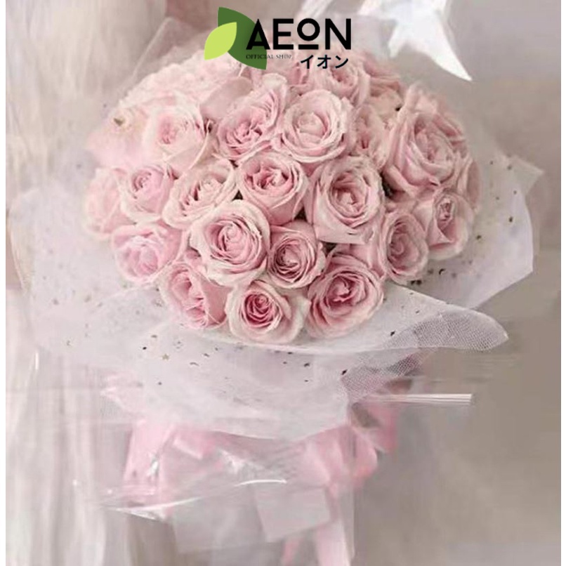 

AEON - MS2 STAR Kertas Buket Jaring Roll Motif Bintang Bulan/Flower Wrapping Paper
