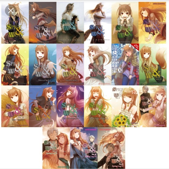 Spice and Wolf vol 1-22